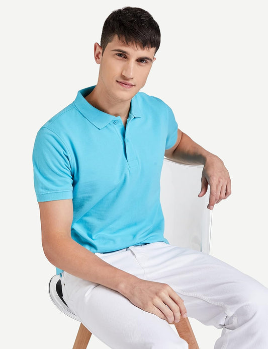 Men's Cotton Rich Polo T Shirt | Collar Tshirts | Half Sleeves